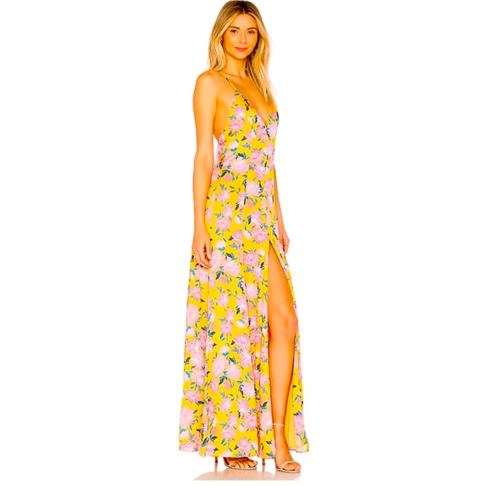 LOVER AND FRIENDS - Bermuda Dress in flower patern - size small.